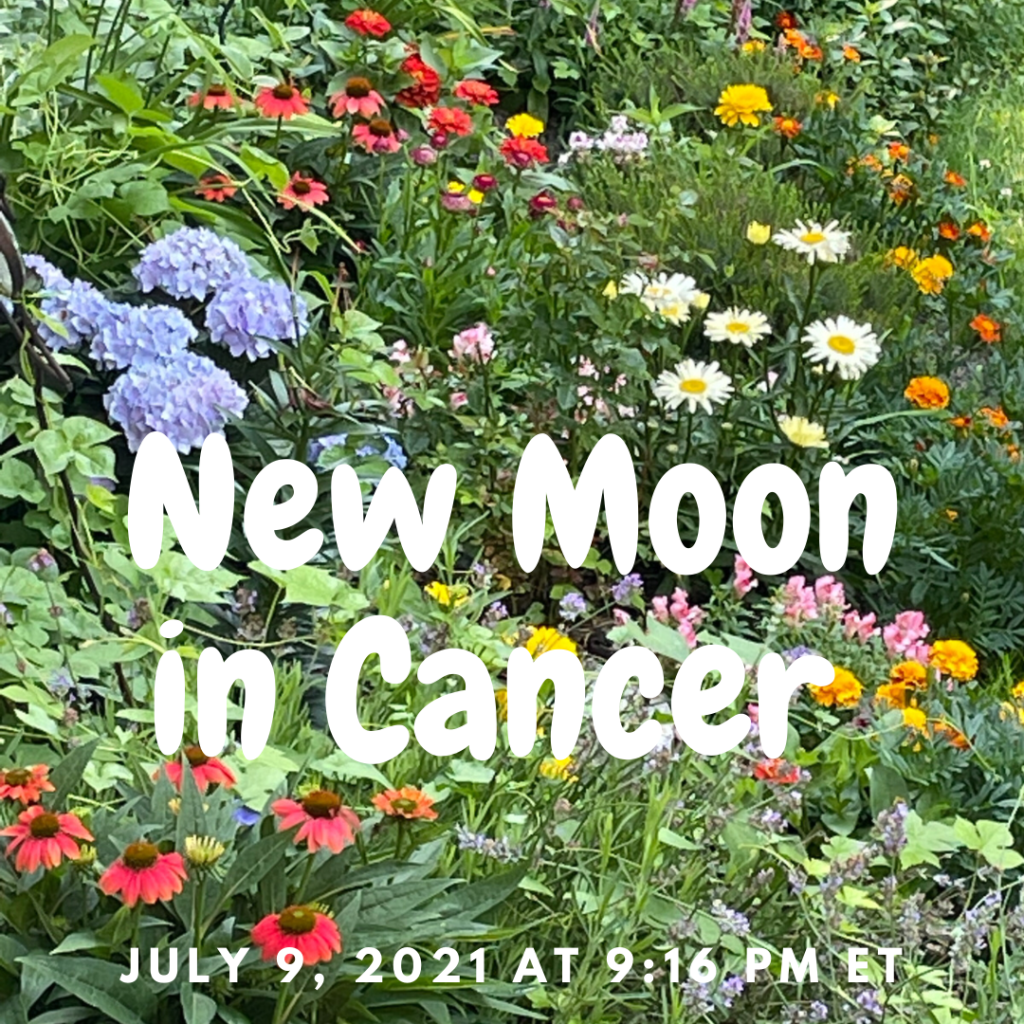 New Moon in Cancer on July&nbsp;9th
