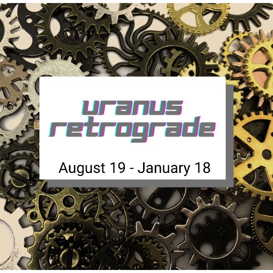 Uranus Retrograde 8/19/21 –&nbsp;1/18/22