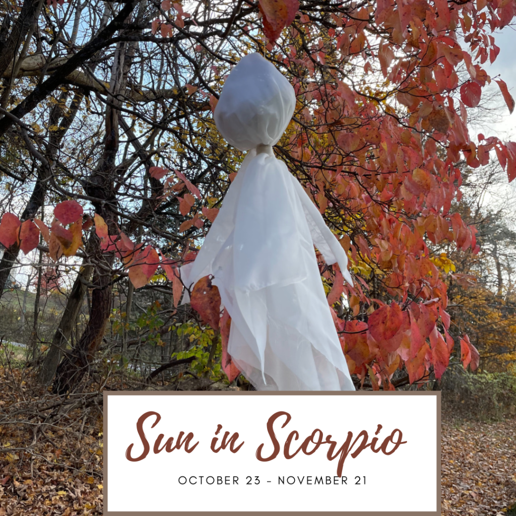 Sun in Scorpio October 23 – November&nbsp;21