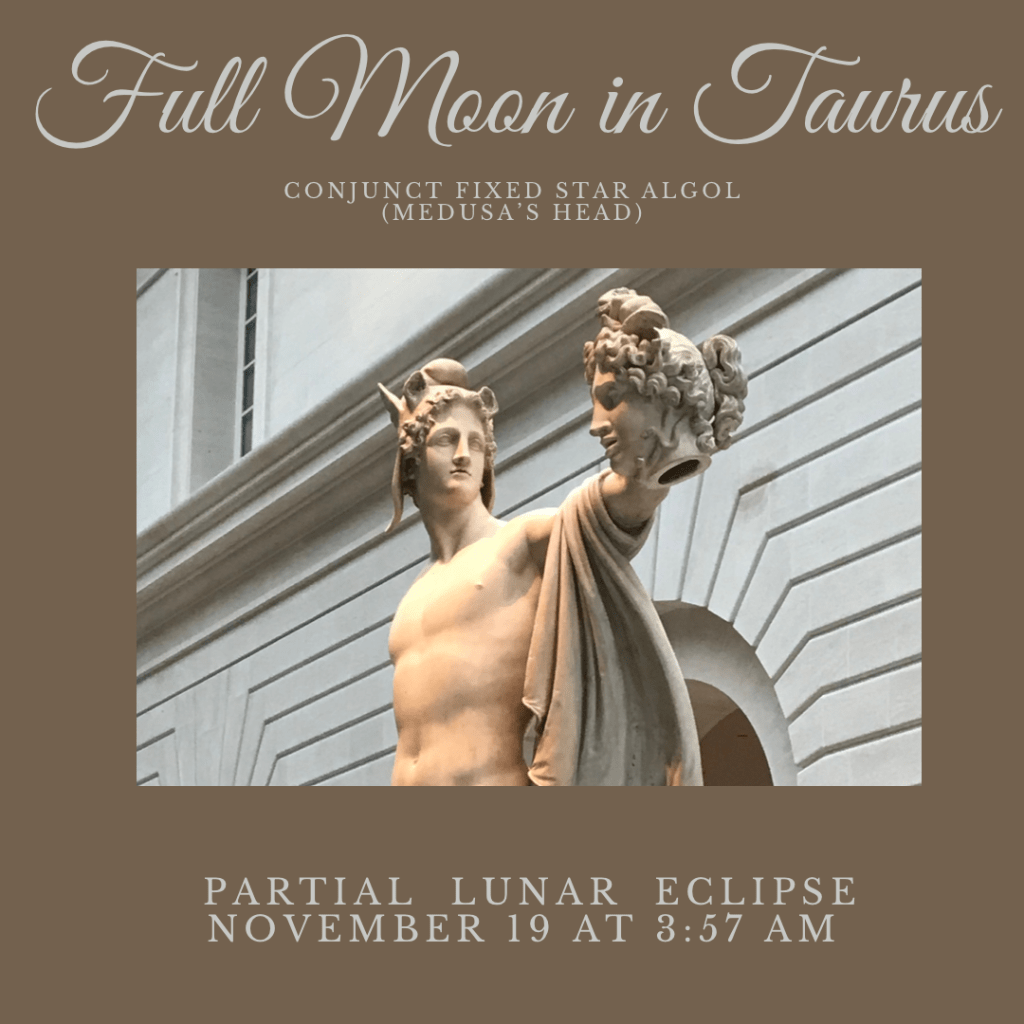 Taurus Full Moon Partial Lunar&nbsp;Eclipse