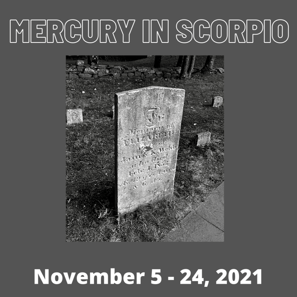 Mercury in Scorpio